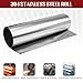 304 Stainless Steel Foil Roll, 0.05mm x 300mm x 3.5M Stainless Steel Sheet, Metal Foil for Crafts, Electronic Equipment, Industry Machinery, Hardware