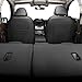 EKR Custom Fit Forester Car Seat Covers for Select Subaru Forester 2014 2015 2016 2017 2018 - Full Set,Leather (Black)