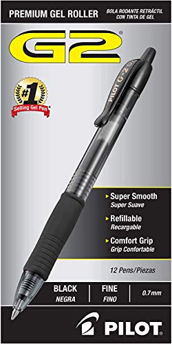 PILOT G2 Premium Refillable & Retractable Rolling Ball Gel Pens