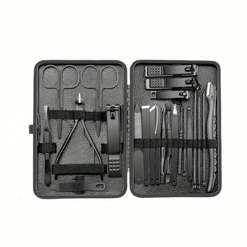 ZBDZSW Juego de cortaúñas Adecuado para Cortar Las uñas de Las Manos y de los pies, un Cuidado Integral de los pies, Herramienta Esencial para la pedicura