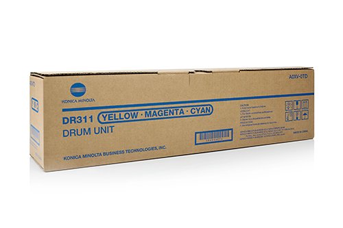 Original Image Drum Unit for Konica Minolta Bizhub C 280 DR311 °C, Dr 311 °C A0XV0TD Premium Drum – Cyan, Magenta, Yellow – 75.000 Pages