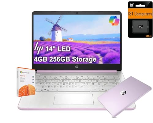 HP 14 Ultra-Light Laptop for Student & Home (14' LED,...