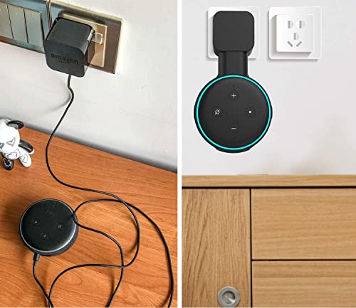 Suporte para Alexa Echo Dot 3 (1 PÇ, PRETO)