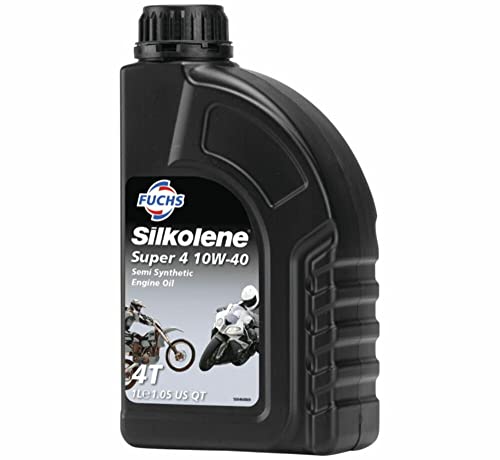 Silkolene - Silkolene Super 4 10W-40 - Olio Motore 4T Semi-Sintesi - 1L