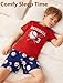 Mikrdoo Big Boys Pajamas Classic Pull On PJs 2 Pcs Kids Pajamas Fashion Sleepwear, Red Baseball, Size 12 Years