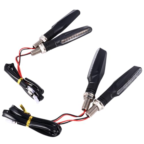 Luces LED para motocicleta de alta luminosidad y señales intermitentes