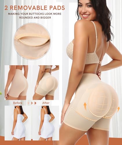 Hip Pads For Women Shapewear Hip Dip Pads Shaping Shortss Tummy Control Panties Butt Padded For Bigger Butt3
