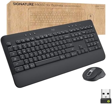 Logitech Signature MK650 Combo for Business Keyboard and Mouse Set