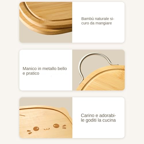 Planche à découper en bois ustensile durable pour maison et restaurant - 7