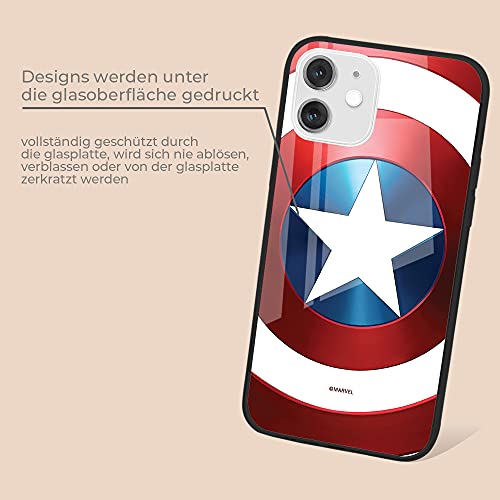 Ert Group Original And Officially Licensed Marvel Captain America Smartphone Case For Iphone 12, Iphone 12 Pro, Optimal Smartphone Shape, Shockproof #TOP4