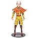 Produktbild McFarlane Avatar - Der Herr der Elemente Actionfigur Aang Avatar State (Gold Label) 18 cm