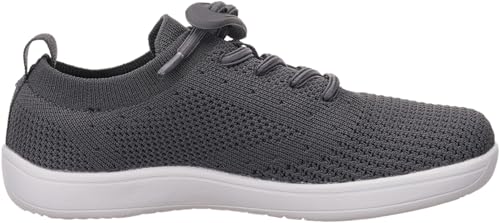 Image of WHITIN Toddler /Little Kid Wide Barefoot Shoes | Slip on Zero Drop Minimalist Sneakers for Boys Girls | Adjustable No-Tie Lacing Design
