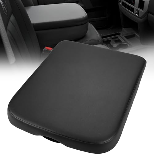 Dimeani fit for Dodge Ram 1500 Center Console Cover, Center Console Lid Replacement Armrest 2002 2003 2004 2005 2006 2007 2008 2009 2010 2011 2012 Ram 1500 2500 3500, WP051DVAA 1QA10BD3AA 924-876