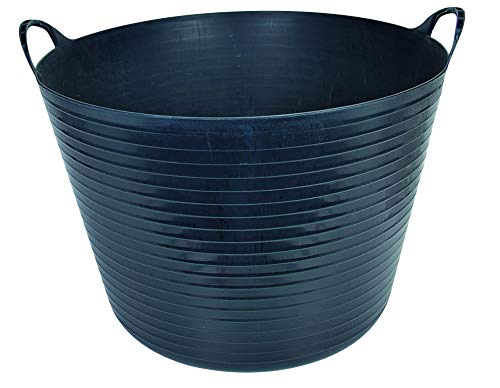 TEC HIT 390142 - Panier Souple - Ultra-résistant - Dimension : 45 cm x 37 cm x 52 cm - 42 litres - Noir Cover