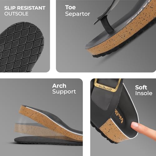 Image of WALKAROO Men's Fashion Sandals with Cushion Sole -WGE53242
