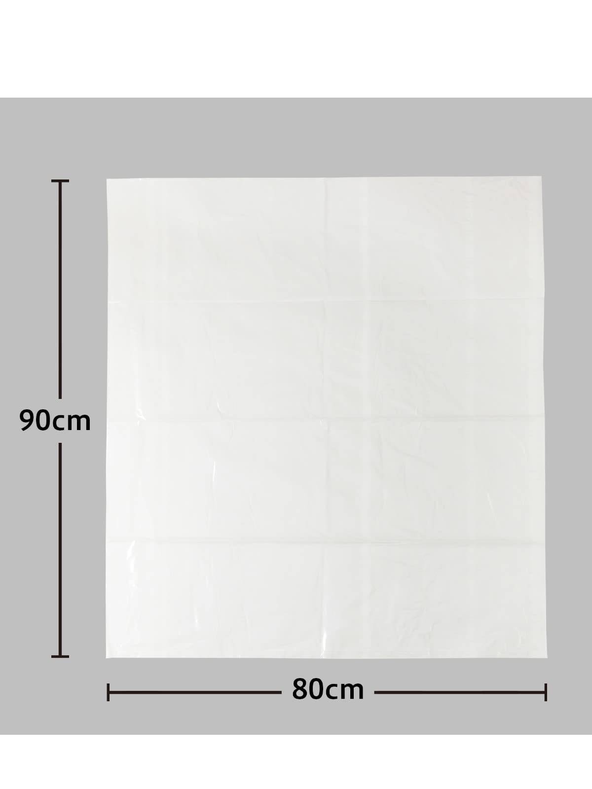 Japan Sanipack L11H Plastic Bags, Storage Bags, Standard Bags, Hanging with Strings, No. 11, Transparent, 100 Pieces, Trash Bags