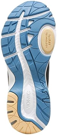 Vionic Women's Drift Samana Slip-On Active Sneakers- Supportive Walking Shoes That Include Three-Zone Comfort with Orthotic Insole Arch Support, Navy/Larkspur 6 Wide | Image 3