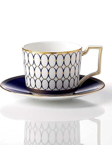 Wedgwood China Renaissance Gold Teacup and Saucer Set Iconic