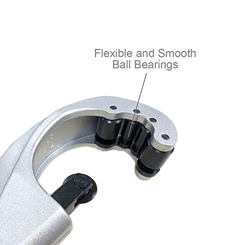 Tubing Cutter 1/4 to 2-5/8 Inch Pipe Copper PVC Aluminum Thin Stainless Steel Tube with Replaceable Blade