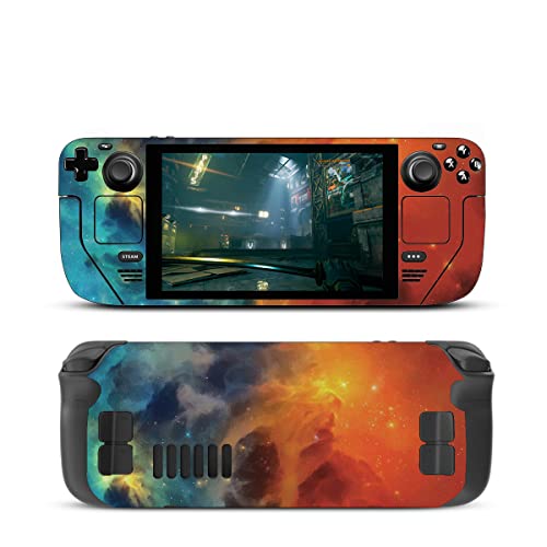 Autocollant De Protection pour Steam Deck, Coque de Protection Personnalisés en PVC pour Steam Deck, Anti-Usure et Antidérapant - Ciel étoilé Cover
