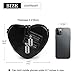 LUI SUI Women Red Heart Purse Cute Love Heart Shape Shoulder Handbag Girls Evening Clutch Bag Chain Purse