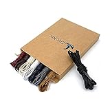 DECKER 8 Pairs of Dress Shoe Laces Round Colored Waxed Shoelaces for Oxford Shoes Leather Shoes for Men and Women (8 COLOR, 39'(100 cm))