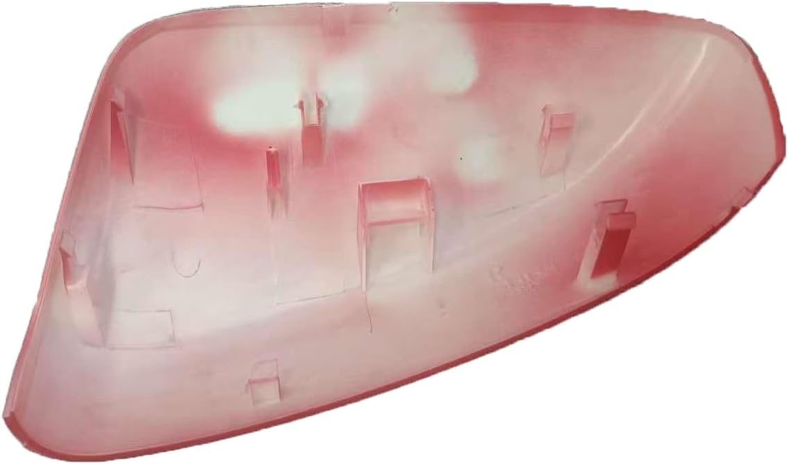 Left Driver Side Car Mirror Cover Replacement Compatible With 2013-2017 Mazda 6 Atenza Rearview Mirror Lower Base Trim Base Cover (Red Left)