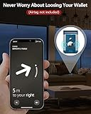 ExtreLife Magnetic Wallet for iPhone 16/15/14/13/12 Series, 9-Card Holder, Airtag Holder, Adjustable Stand, RFID Blocking, Blue - Image 2