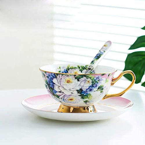 Stile brannico Tazza di Caffè Bone china Set Reg... - Grandado
