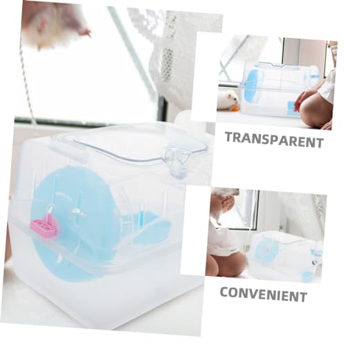 Toddmomy Gaiola externa para hamster gaiola externa para animais de estimação gaiola de mouse para r