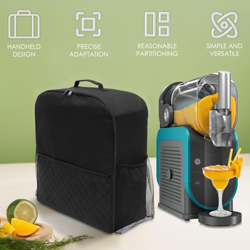Bolso organizador para máquina de slushie SLUSHi FS301 y FS299, estuche portátil para máquina de bebidas heladas al aire libre con diseño de apertura frontal y bolsillo grande para accesorios miniatura 3