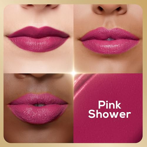 Image of RENEE H2O Hydrating Creme Lipstick - Pink Shower, Super Glossy, Lightweight, Non-drying & Hydrating, Easy Glides Formula with Intense Pigment, Shea Butter, Hyaluronic Acid, Jojoba Oil Infused