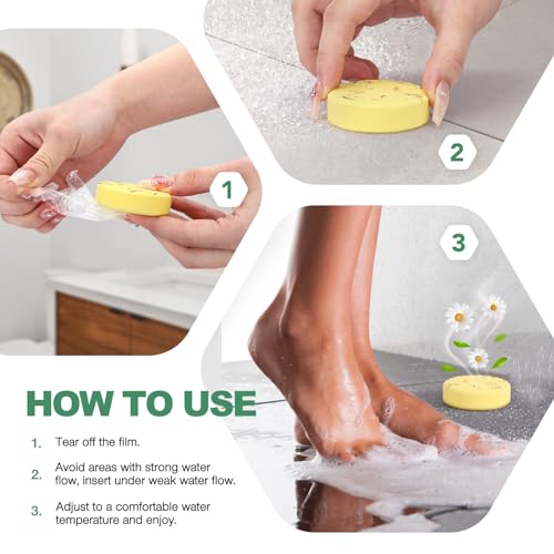 Hatisan Shower Steamers Aromatherapy, Shower Bombs with Essential Oils, Self Care and Relaxation Spa Kit Gifts for Women(6PCS) - Image 6