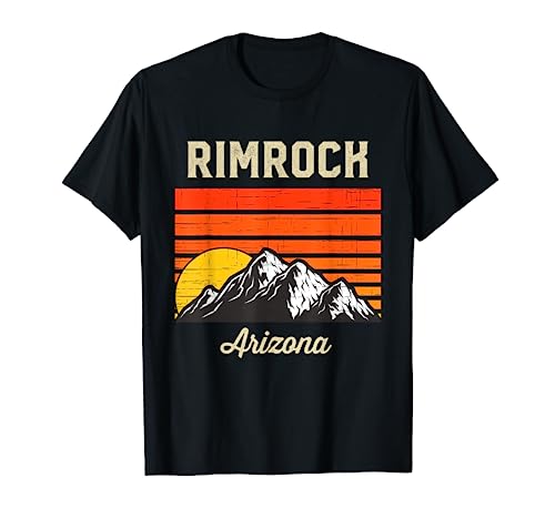 Rimrock Arizona Retro Vintage City State USA Souvenir T-Shirt