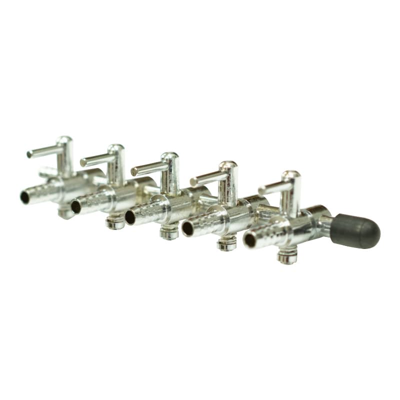 Amazon | 【めだかブリーダー監修】 エアーコック 5連 分岐管 エアー