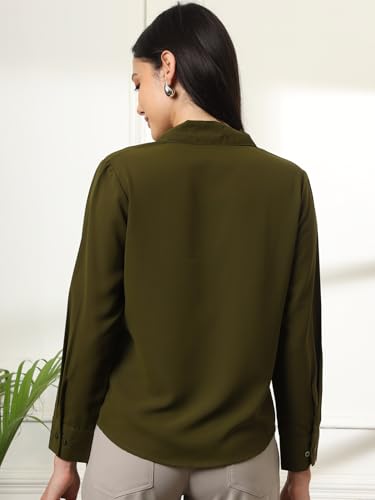Image of Women's Regular Fit Cotton Blend Shirts