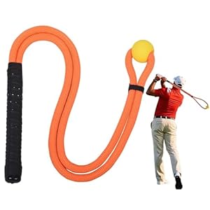 MELE LINKS Golf Rope Swing Trainer, Golf Swing Training Aid, Golf Swing Trainer, Golf Training Aid, Golf Swing Trainers, Golf Speed Trainer, Can Improve Speed, Rhythm, Flexibility, and Strength