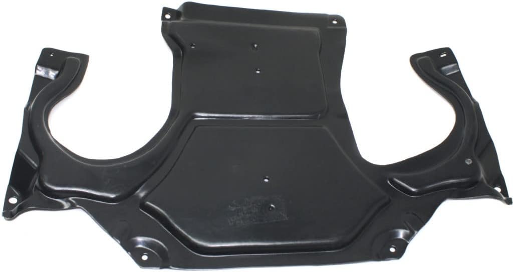 For Mercedes-Benz E350 / E550 / E63 AMG Rear Engine Splash Shield 2010 2011 | Under Cover | Sedan | MB1228165 | 2125245030