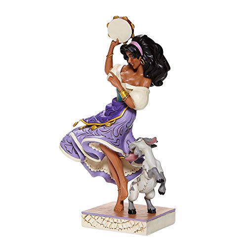 ENESCO Jim Shore Disney Traditions Esmerelda & Djali Figurine 8.75" H, Multicoloured, 6008071, 8.75 Inch - Image 2