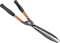 Bahco Professional Hedge Shears with Serrated Edge - Cuts 3/8" Branches for Topiary, Parks & Vineyards, 22.5" Length