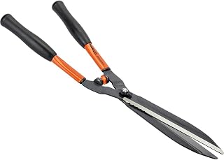 Bahco Professional Hedge Shears with Serrated Edge - Cuts 3/8" Branches for Topiary, Parks & Vineyards, 22.5" Length