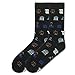 K. Bell Socks Men's Crew, Lawyer, 10-13