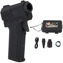 Ultra Powerful High Speed Airflow Dry Mini Blower, 110000RPM, 8000mAh, Multi Purpose Portable Brushless Motor Turbo Blower for Home and Outdoor Use, Includes Air Duster and Air Blo