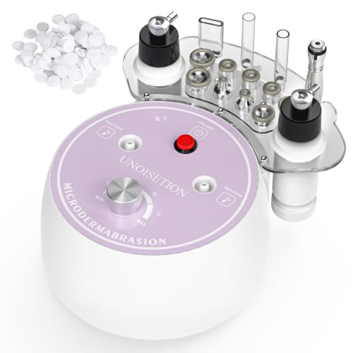 UNOISETION Diamond Microdermabrasion Machine (Pure White)