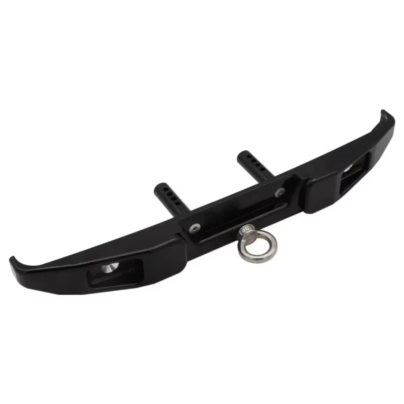 RC Bumper Accessories Compatible with Axial SCX6 1/6 RC Crawler Car Upgrade Modification Accessories Parts Metal Rear Bumper Trailer Tow Hook