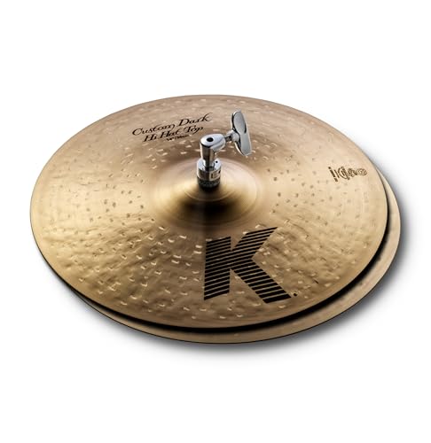 Zildjian K0943 14' K Custom Dark Hi-Hat Pair Cymbals