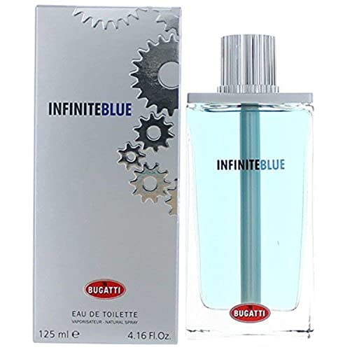 Bugatti Infinite Blue for Men 4.16 oz Eau de Toilette Spray