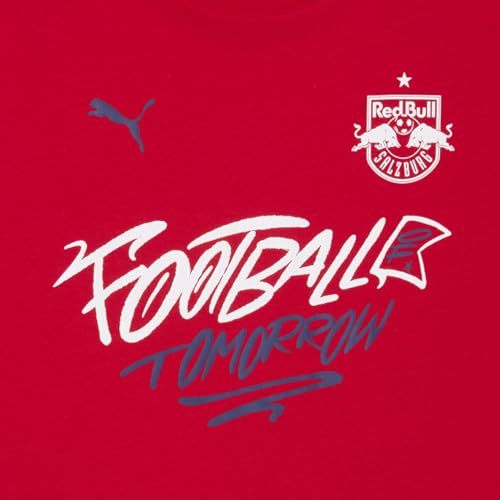 PUMA Men's Club World Cup T-Shirt, Salzburg-Puma Red, XX-Large - image 5