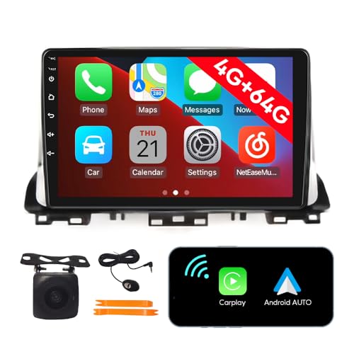 [4G 64G] Android Car Stereo FM Radio Carplay Android Auto 10.1