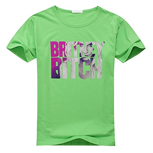 Pliuegy Custom Britney Spears Bitch Eyes Men's And Women's T-Shirt